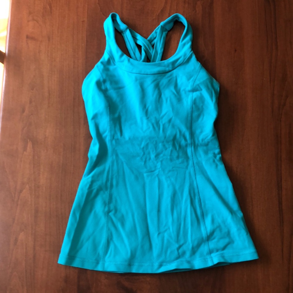 Lululemon blue tank